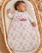 Gigoteuse personnalisée bébé – Fleurs de Coton