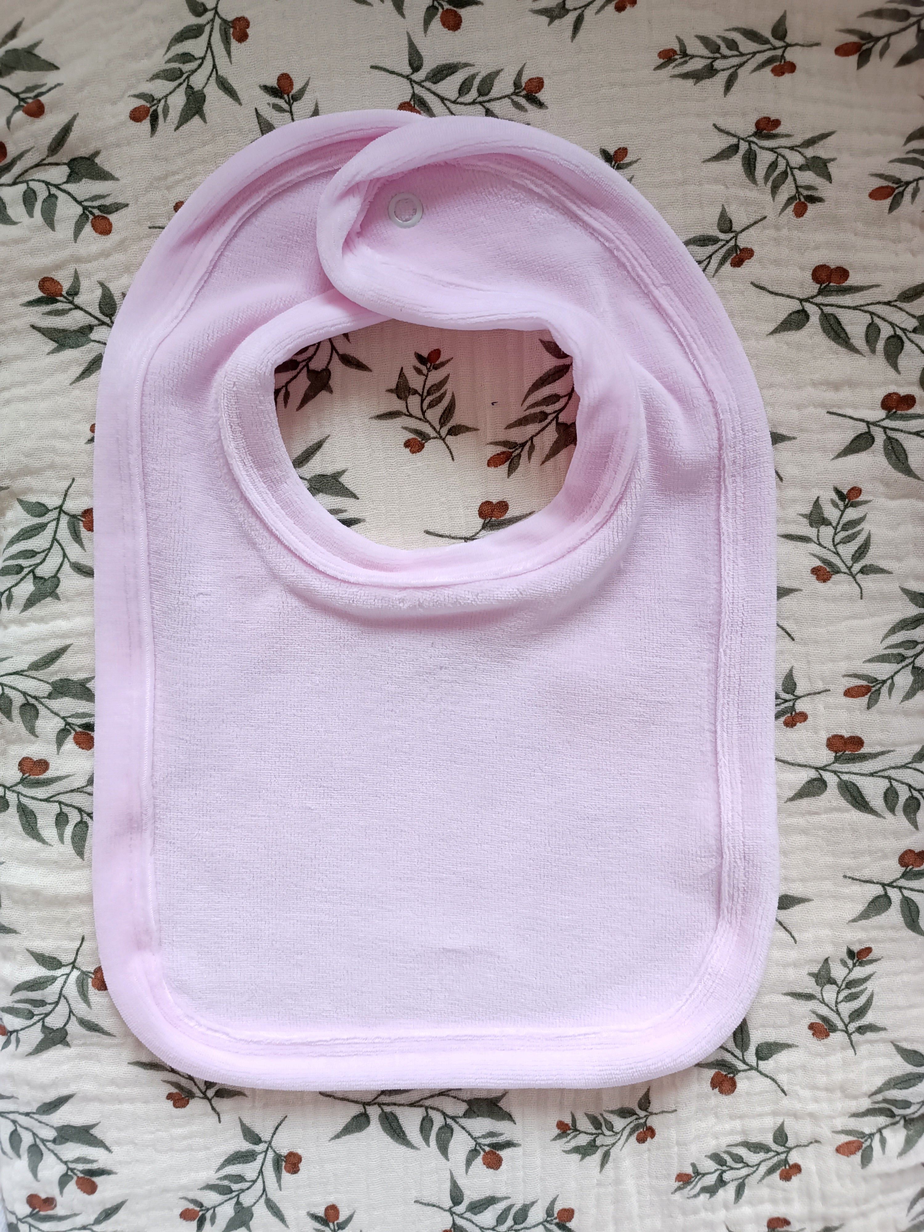 Dors bien velours rose, 5 pièces - plusieurs tailles -