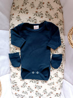 Dors bien velours bleu marine, 5 pièces