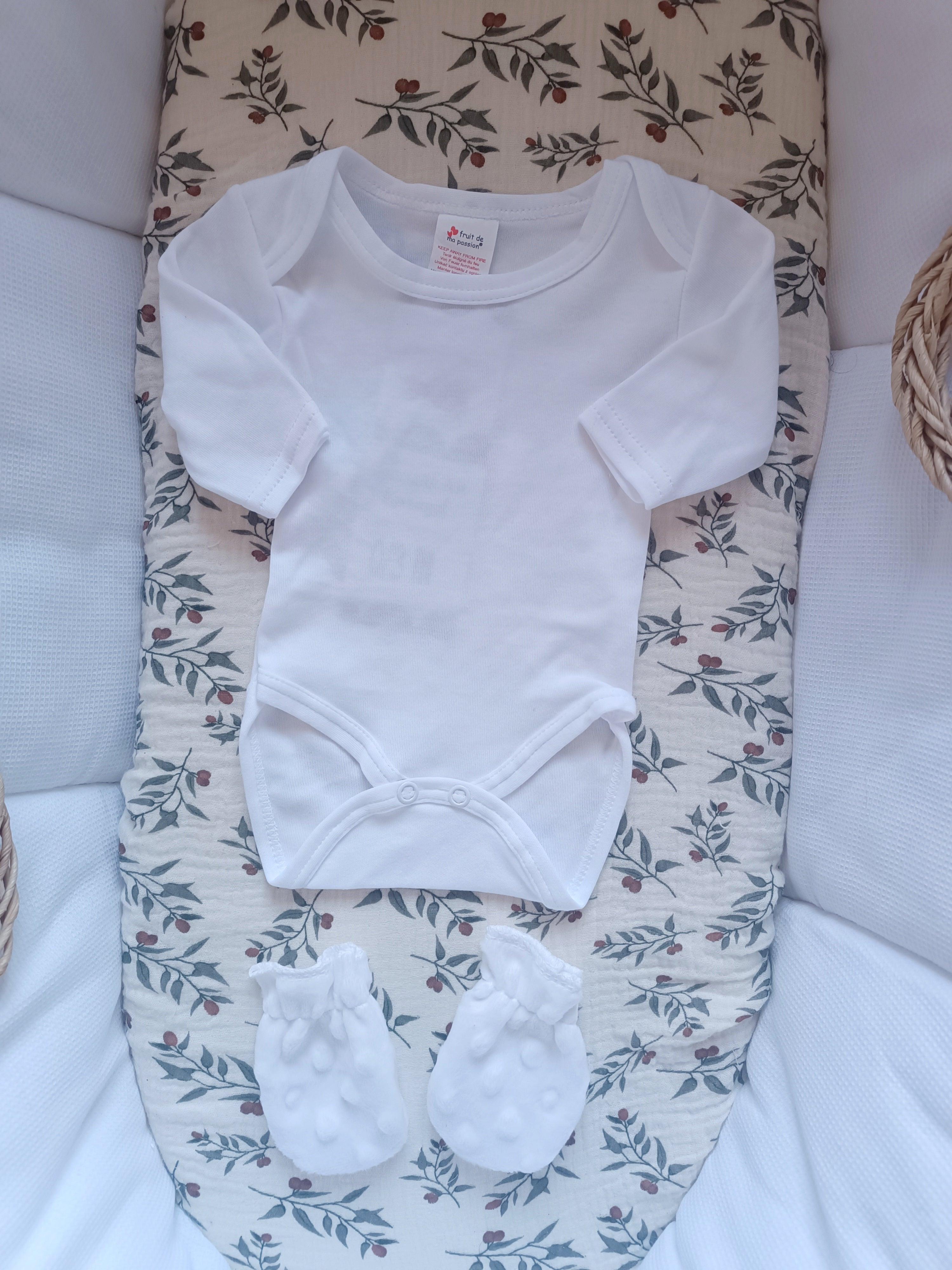 Dors bien minky blanc, 5 pièces