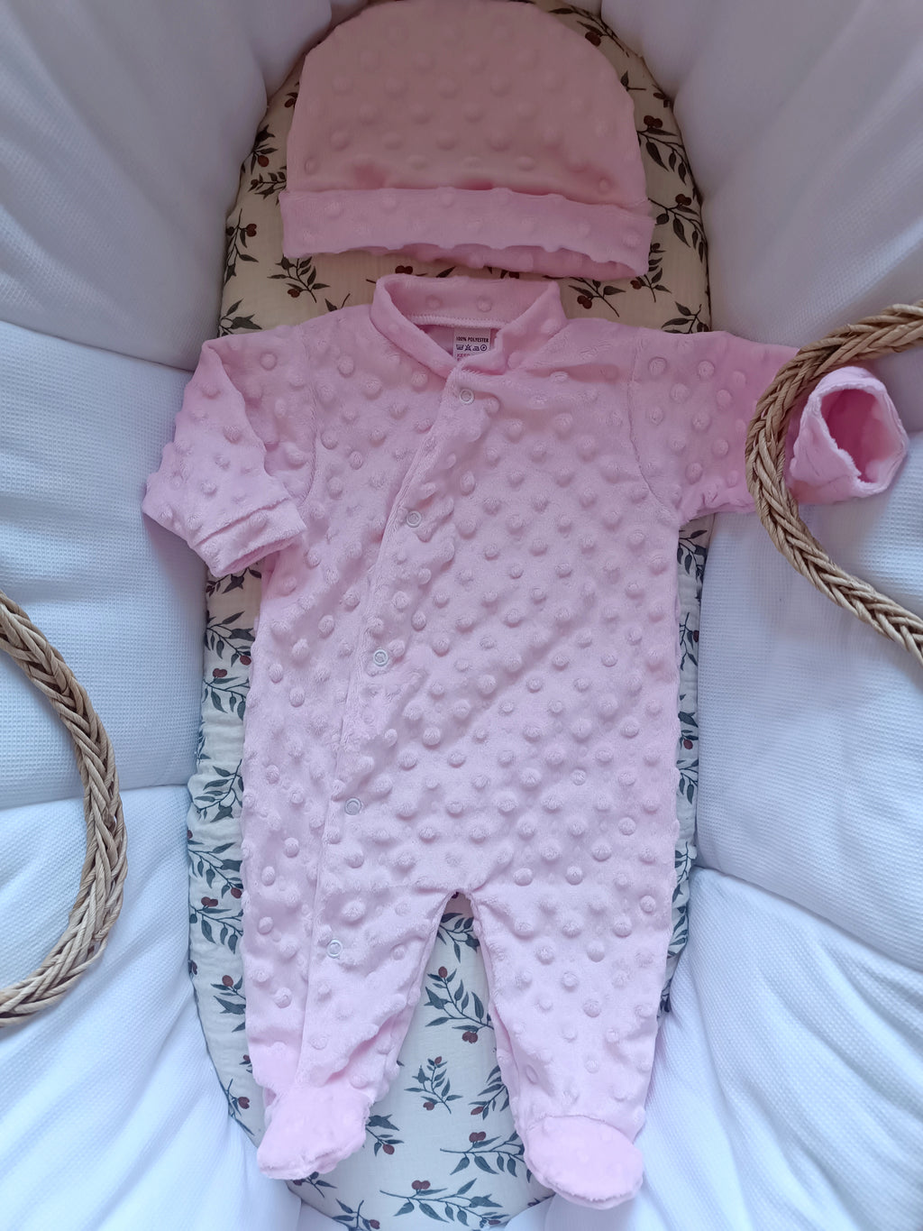 Dors bien minky rose, 5 pièces