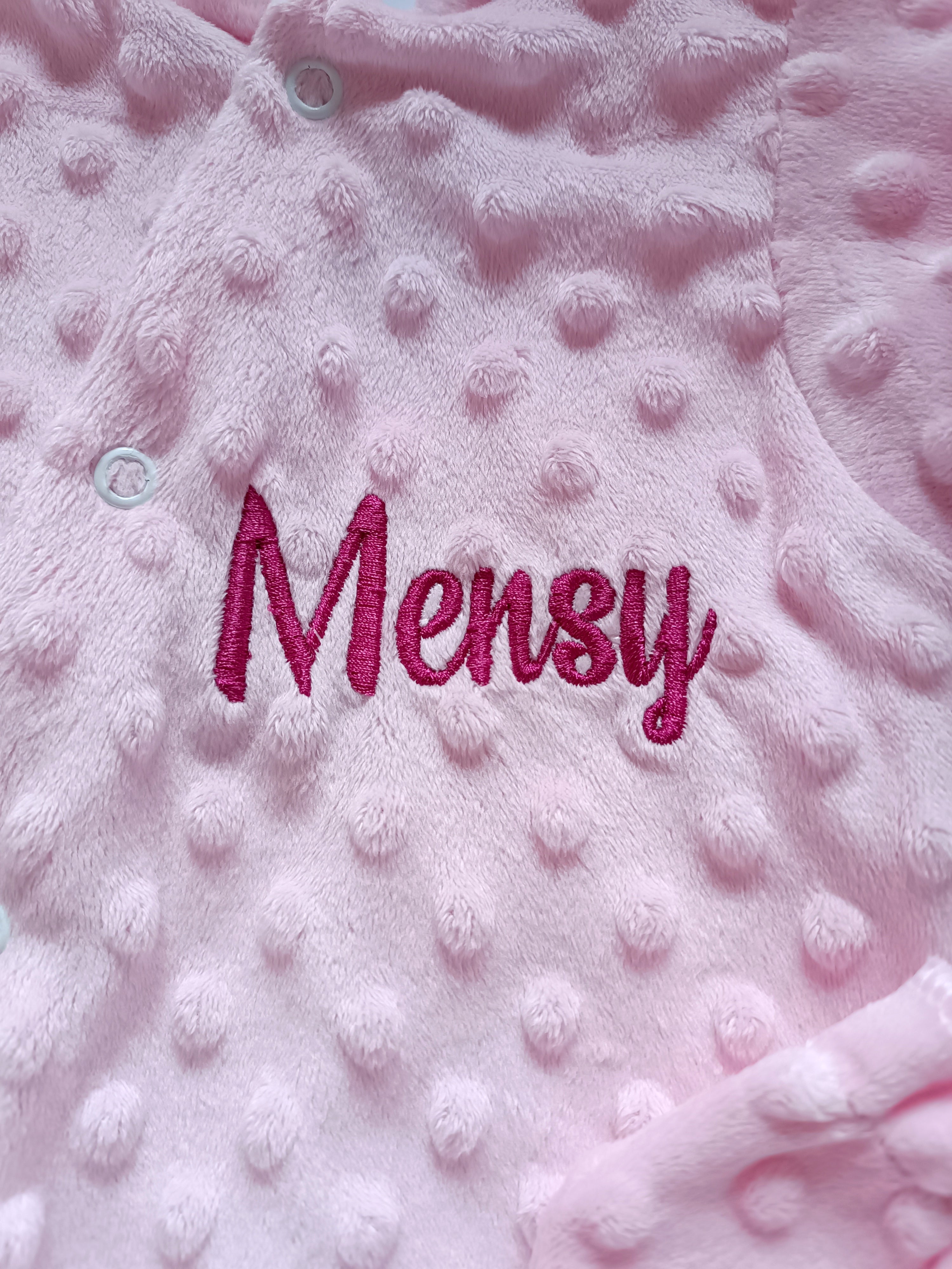 Dors bien minky rose, 3 pièces
