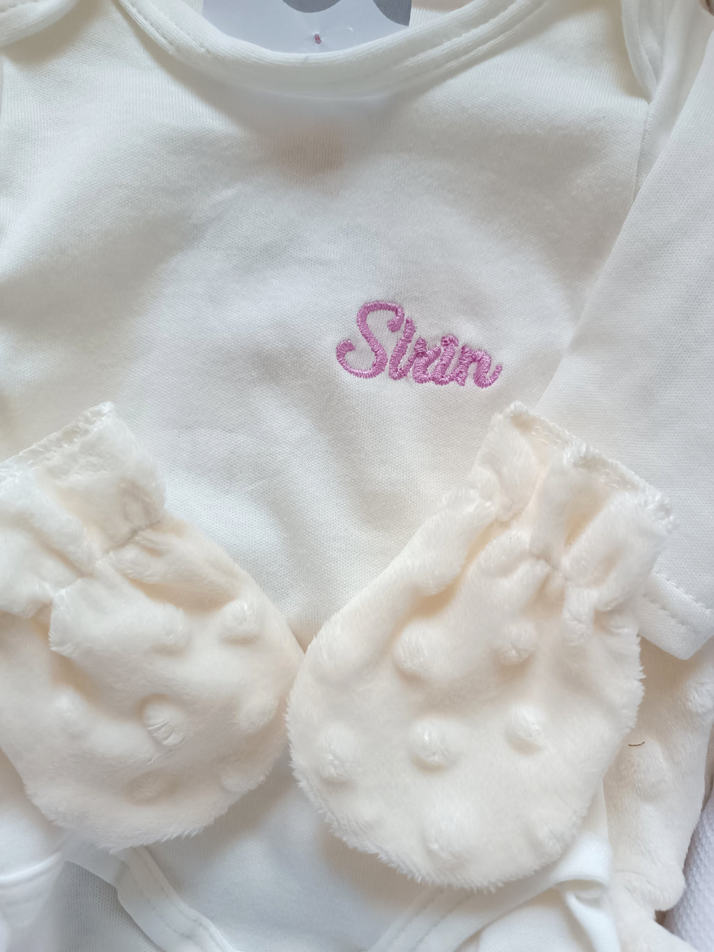 Dors bien minky crème, 5 pièces