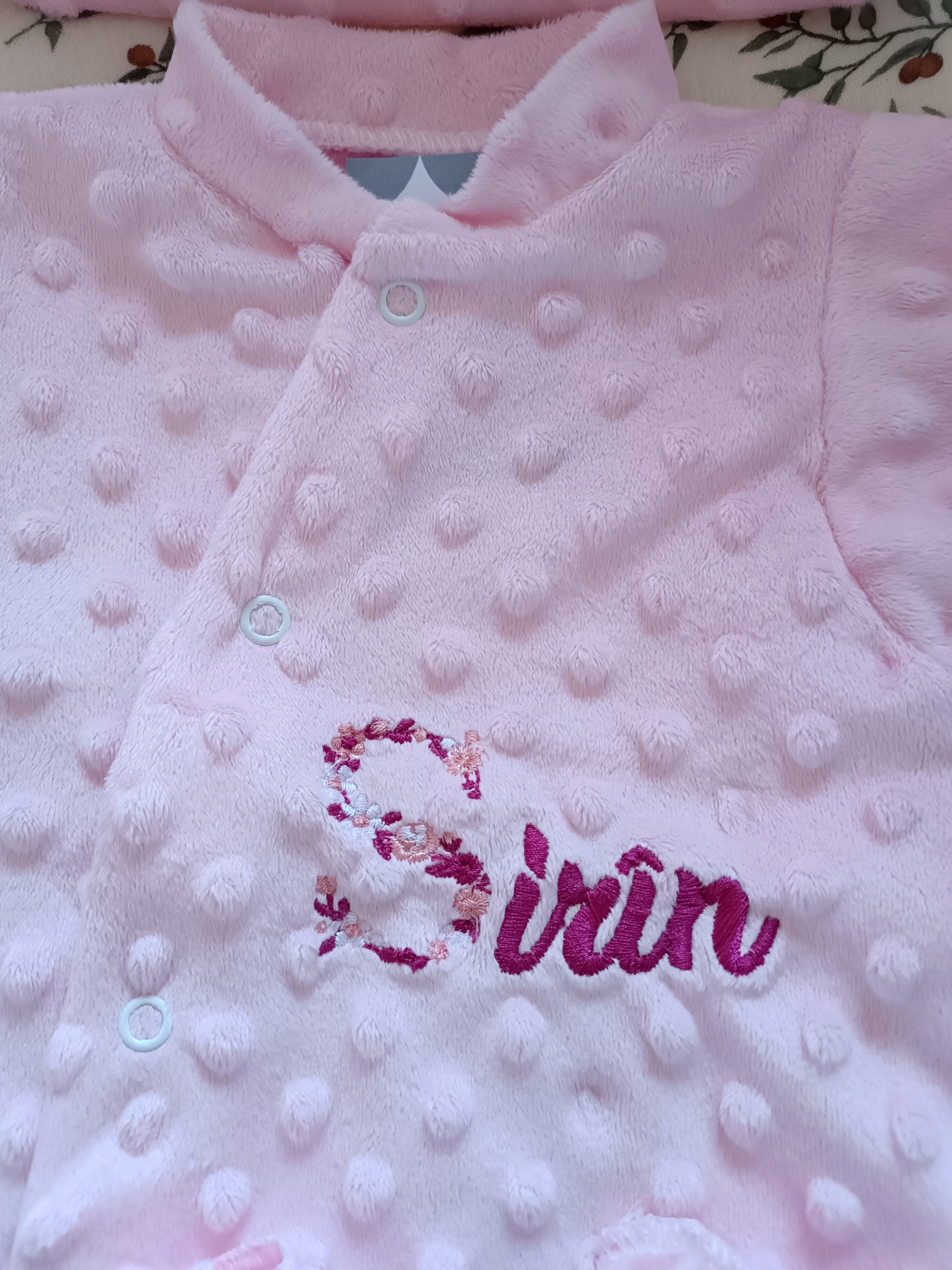 Dors bien minky rose, 3 pièces