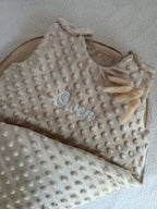 Gigoteuse personnalisée bébé minky