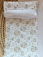 Couverture bébé personnalisée – Fleur de coton