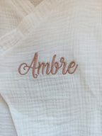 Pyjama cache cœur blanc 100% coton