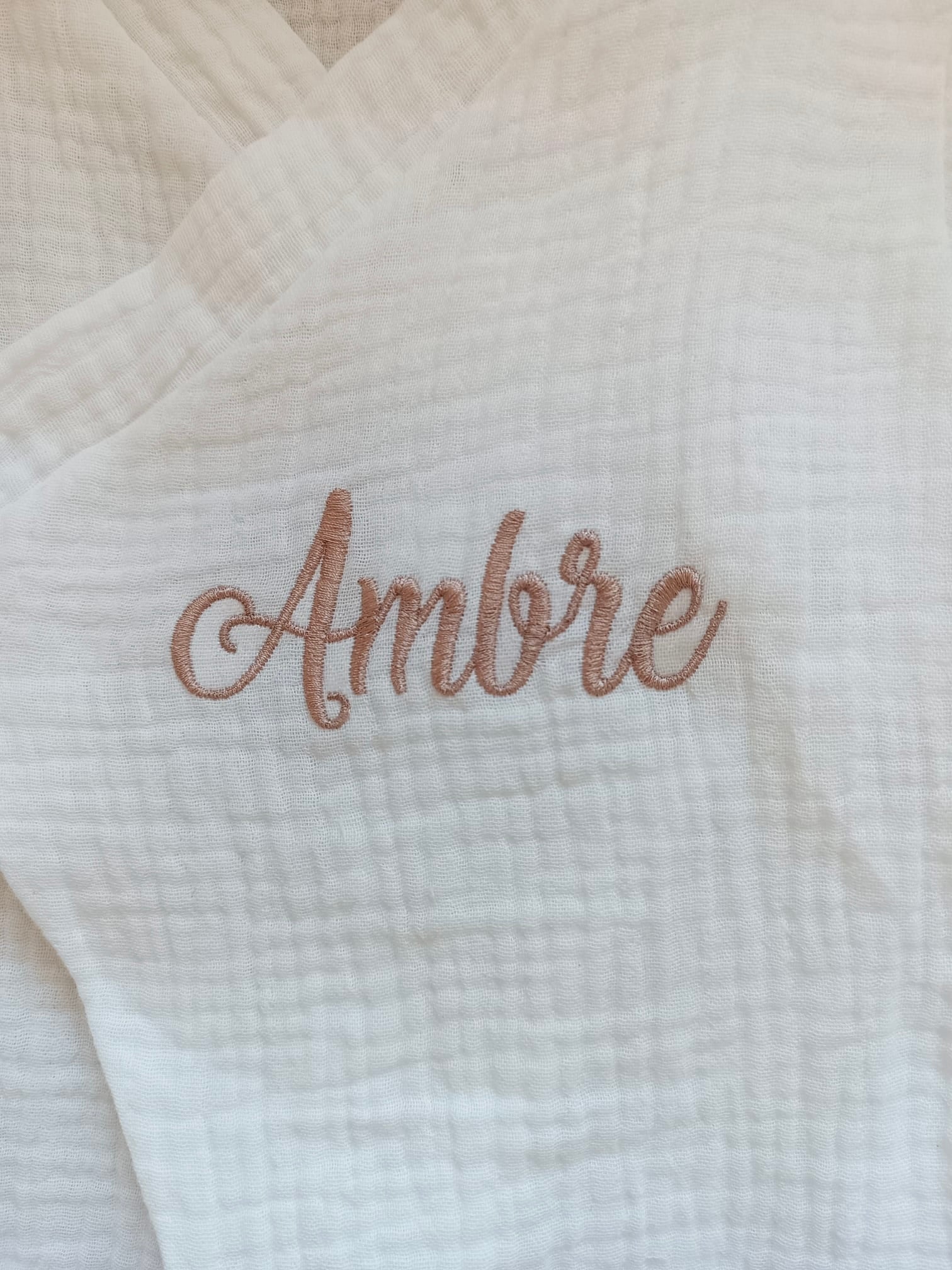 Pyjama cache cœur blanc 100% coton