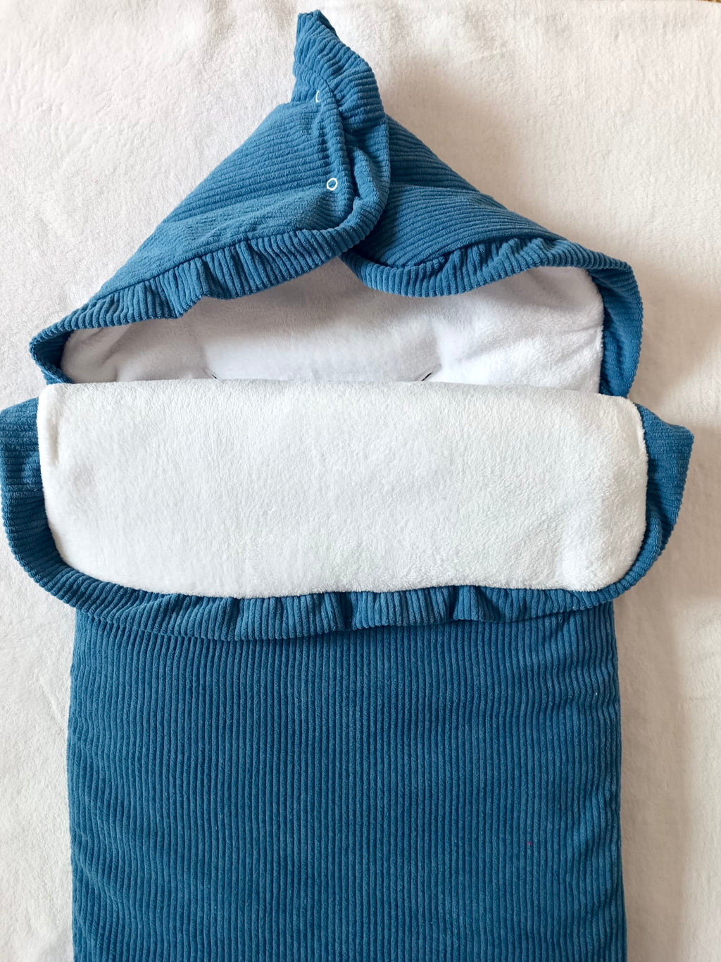 Nid d'ange bébé personnalisé velours