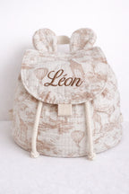 Sac à dos bébé personnalisé – Safari