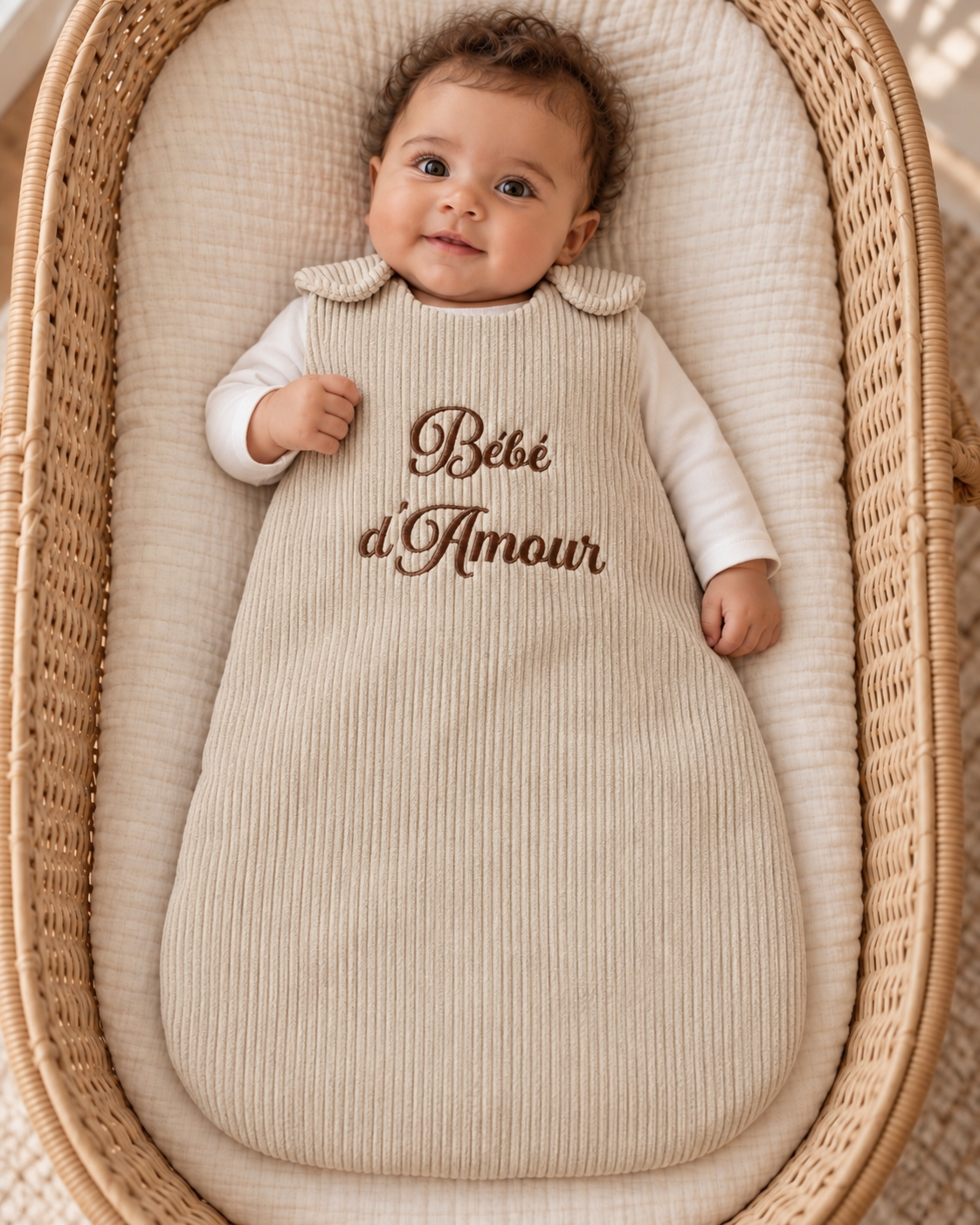 Gigoteuse bébé personnalisée - Velours