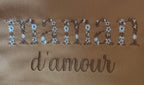 Pull Maman d'amour personnalisé - Broderie lettre fleuries