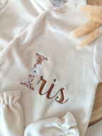 Dors bien velours beige, 3 pièces