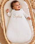 Gigoteuse personnalisée bébé en gaze de coton