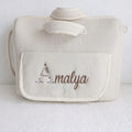 Sac à langer personnalisé bébé en gaze de coton