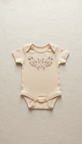 Body coton bio brodé personnalisé