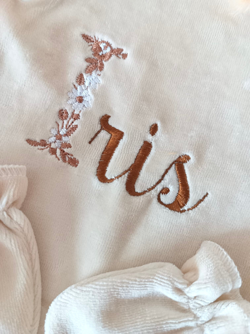 Dors bien velours beige, 3 pièces