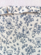 Nid d'ange bébé personnalisé en gaze de coton - Rêve d'Ourson