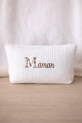 Trousse personnalisée bébé en gaze de coton