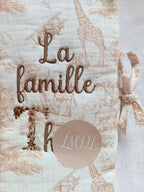 Protège livret de famille personnalisé – Safari