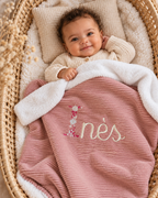 Couverture personnalisée velours