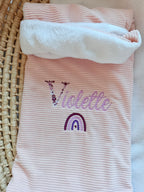 Couverture personnalisée velours