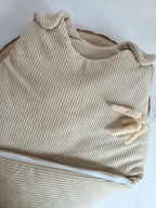 Gigoteuse molletonnée en velours beige