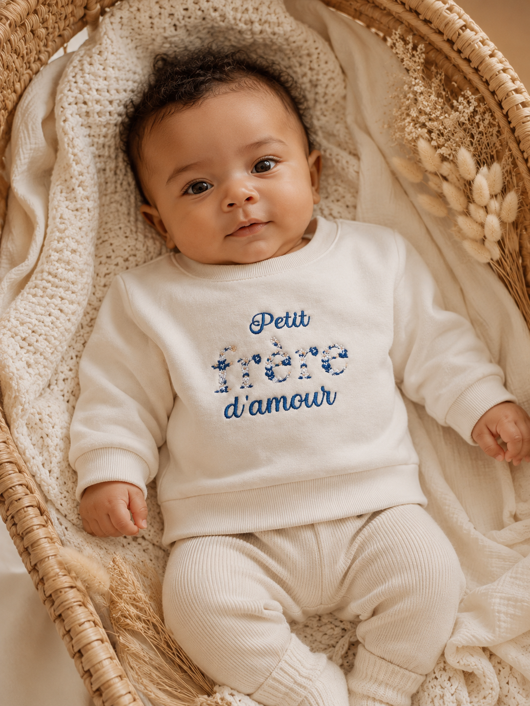 Pull bébé personnalisé - Bébé, Petite soeur, Petit frère