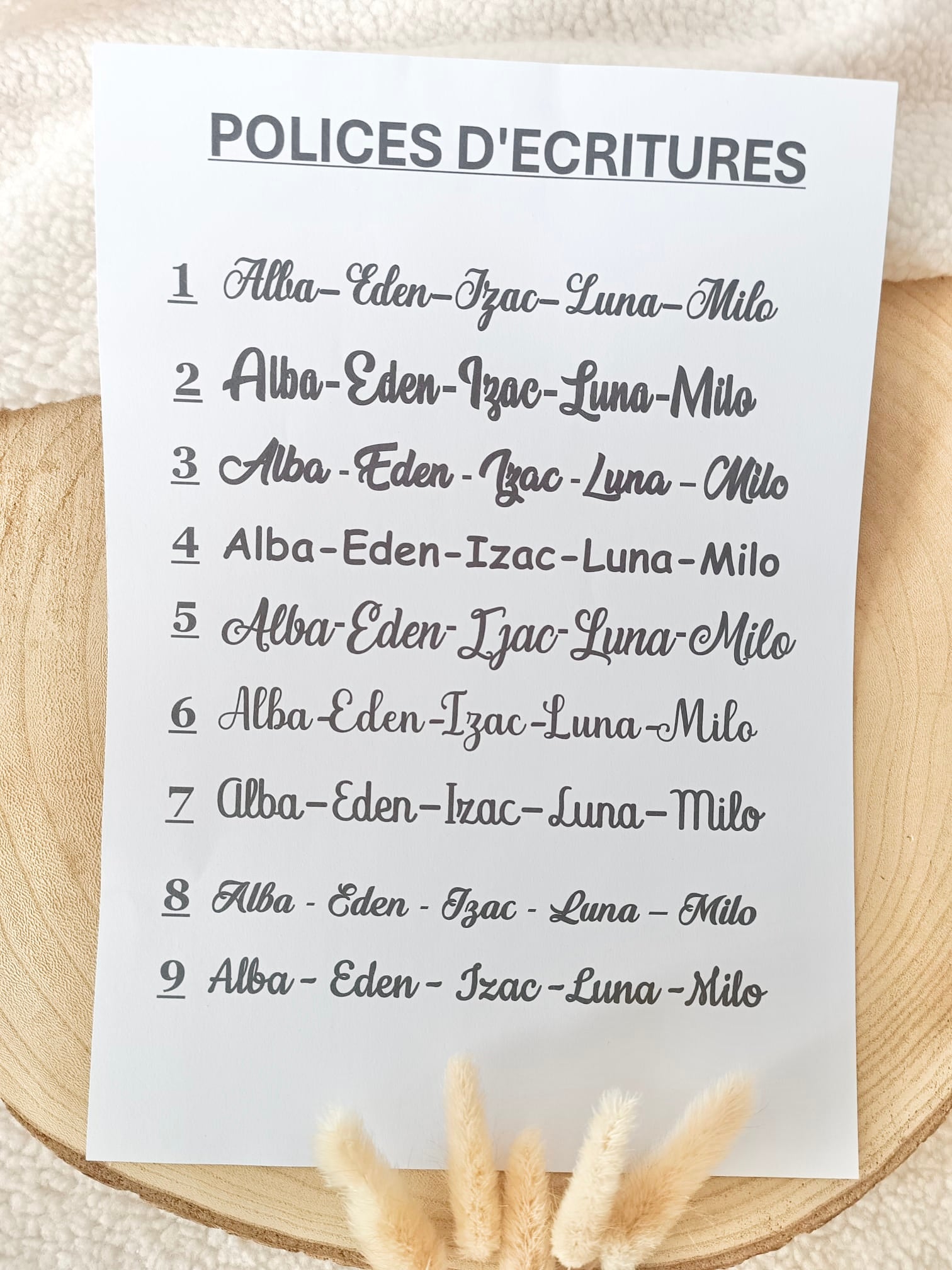 Tenue naissance beige 0/3 mois - avec Lettre Fleuries à personnaliser + coeurs - personnalisable -