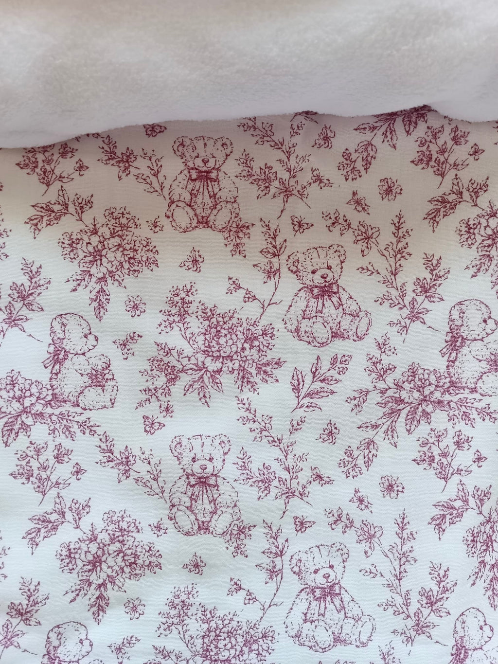 Couverture bébé personnalisée en gaze de coton - Rêve d'Ourson