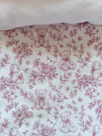 Couverture bébé personnalisée en gaze de coton - Rêve d'Ourson