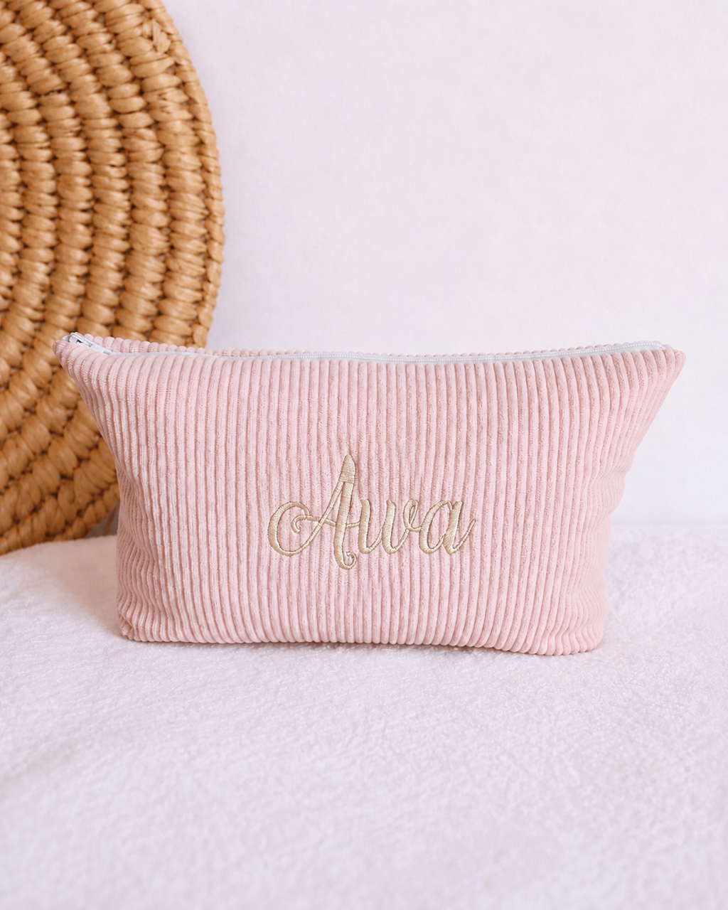 Trousse personnalisée bébé – Collection Velours