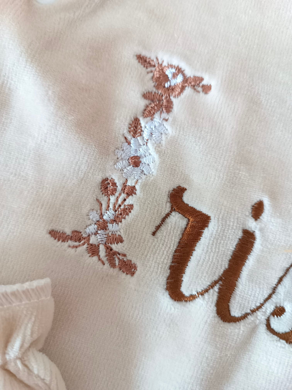 Dors bien velours beige, 3 pièces