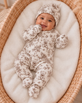 Pyjama naissance personnalisé bébé – 3 pièces, 100 % coton, Rêve d’Ourson