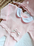 Ensemble naissance en maille personnalisé - L’irrésistible