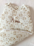 Gigoteuse bébé personnalisée Fleur de coton