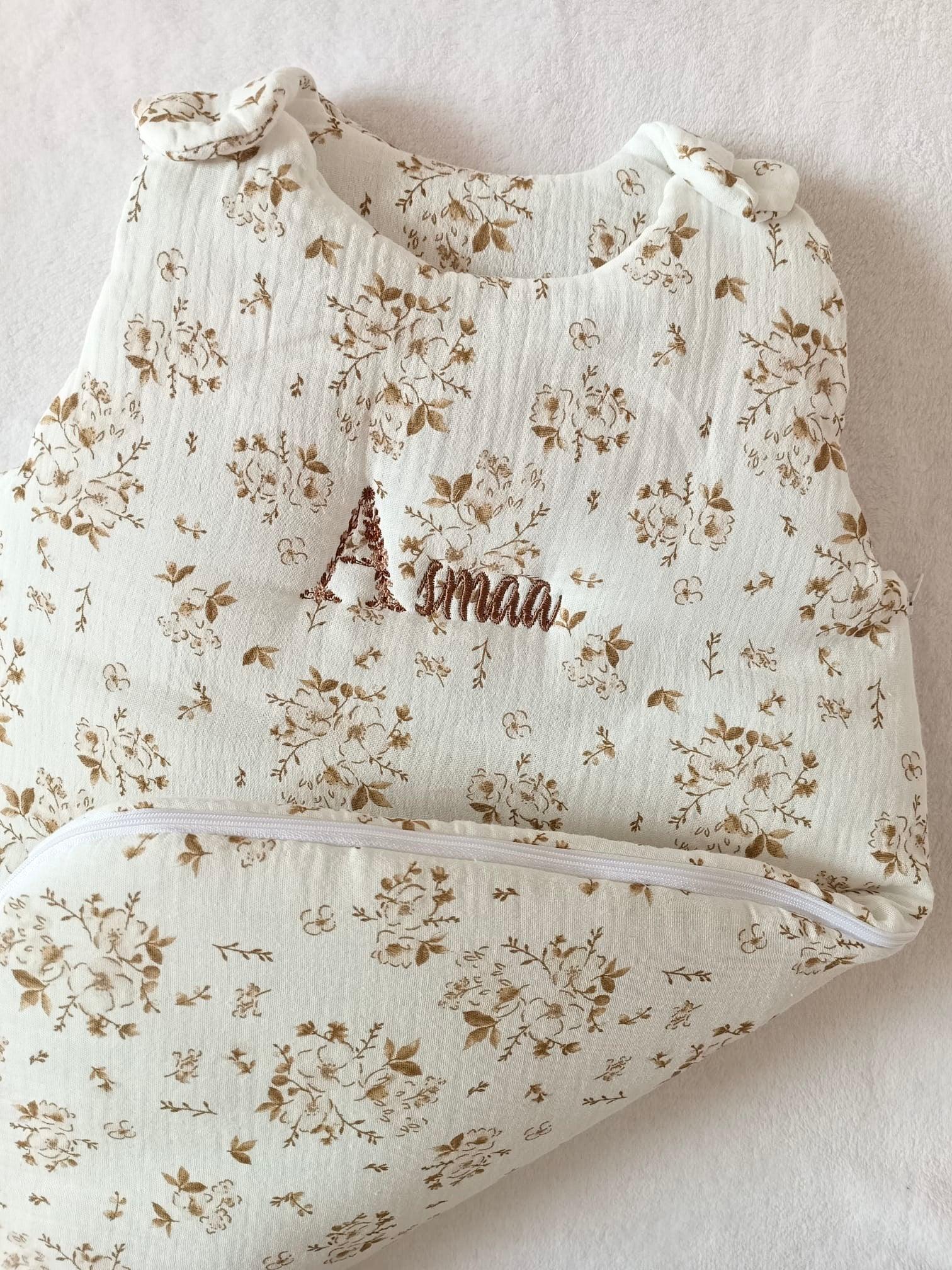 Gigoteuse bébé personnalisée Fleur de coton