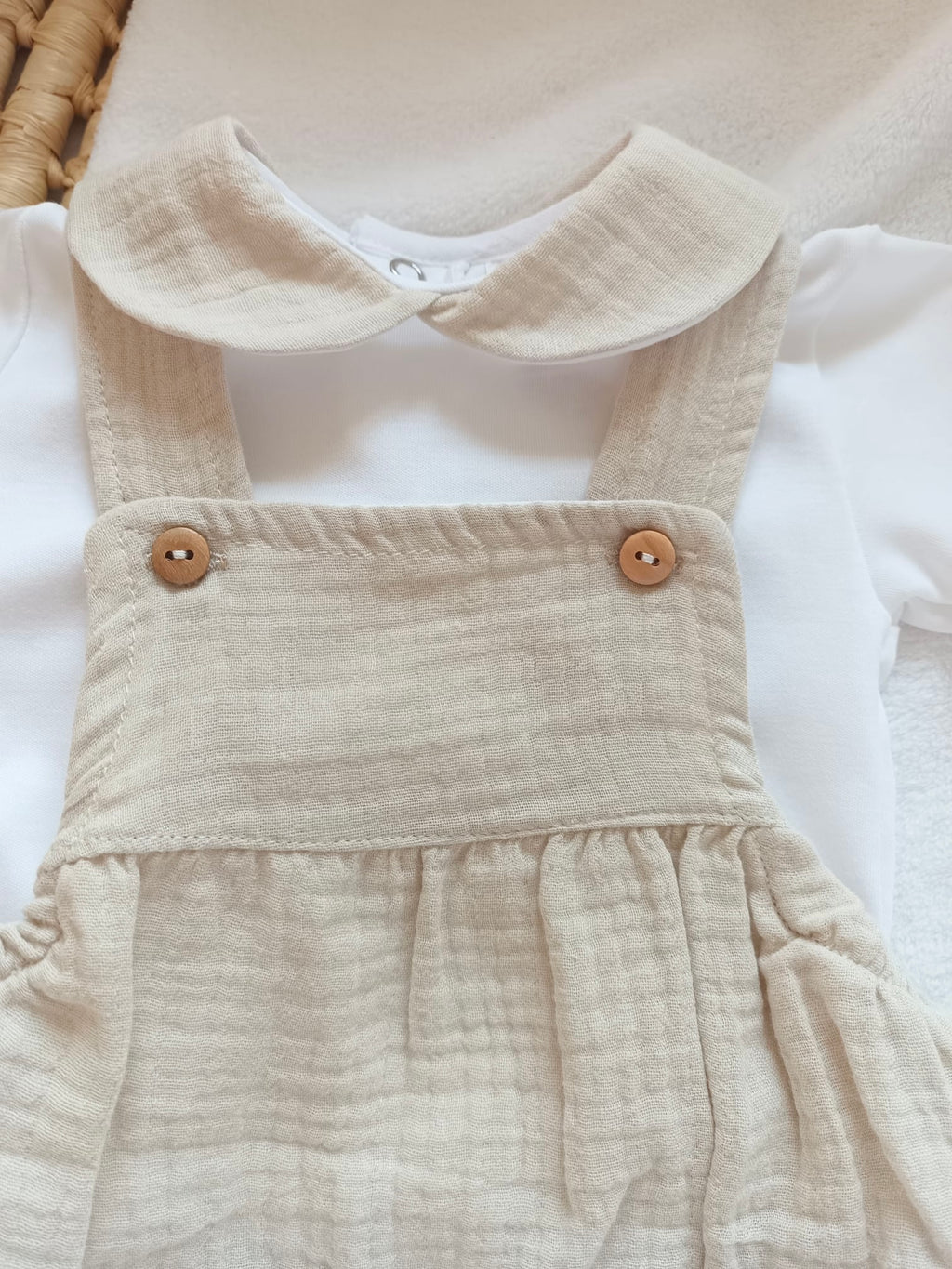 Ensemble mixte 100% gaze de coton - 3 mois au 24 mois -