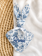 Personalized cotton muslin bunny comforter – Rêve d’Ourson