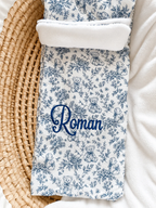 Couverture personnalisée bébé en gaze de coton – Rêve d’Ourson