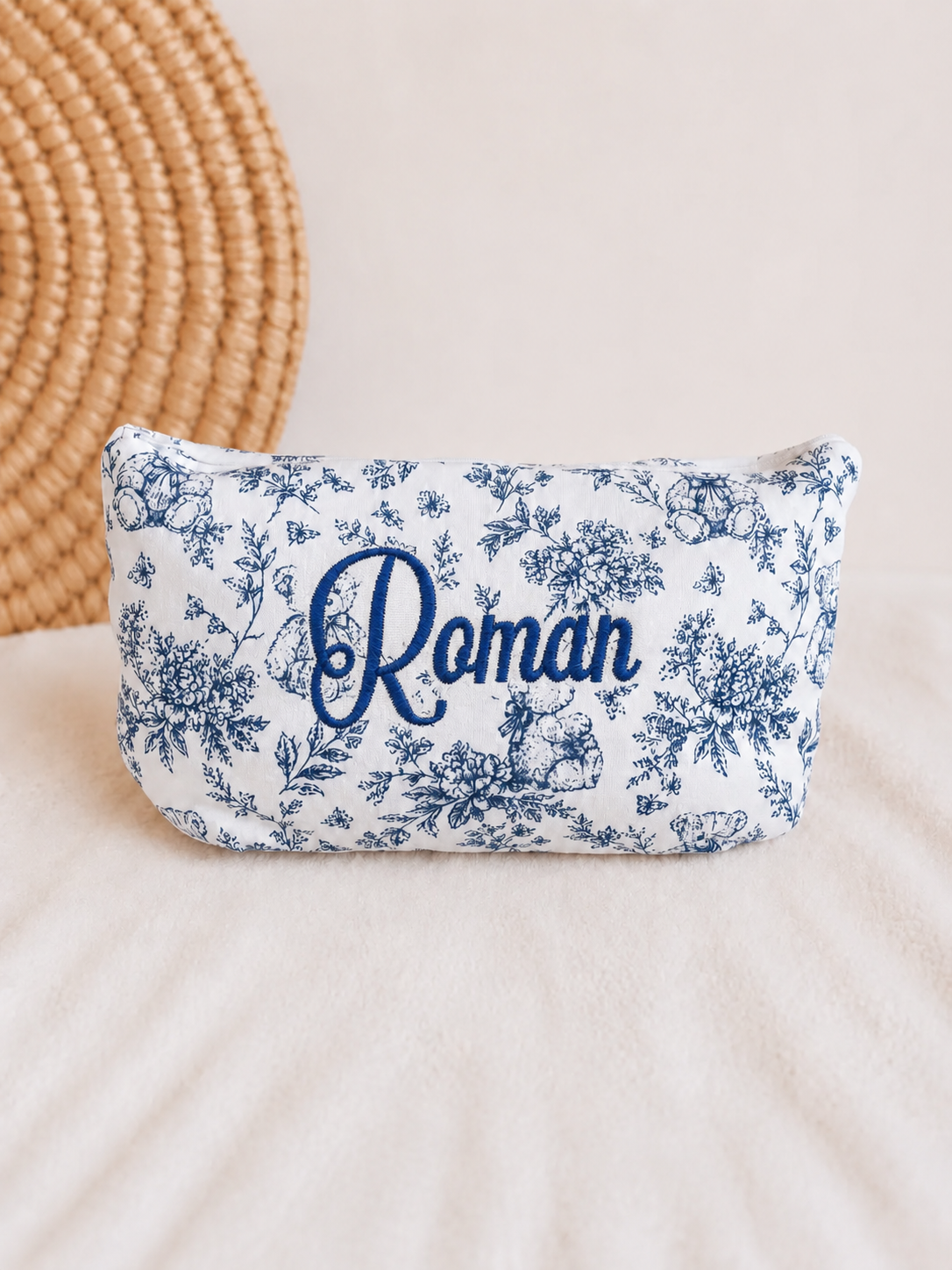 Personalized cotton muslin baby kit - Ourson's Dream