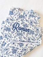Gigoteuse personnalisée bébé en gaze de coton – Rêve d’Ourson
