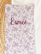 Couverture personnalisée bébé en gaze de coton – Rêve d’Ourson