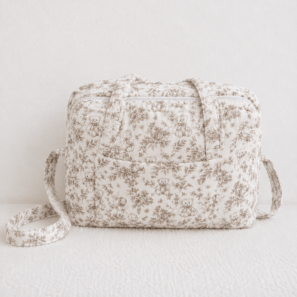 Sac à langer personnalisé bébé – Collection Rêve d'Ourson