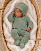 Ensemble bébé brodé « Mon premier Noël » – 4 pièces personnalisable