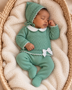 Personalized knitted birth set – Little Wonder