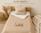 Kit sieste gaze de coton