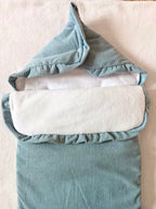 Nid d'ange bébé personnalisé velours