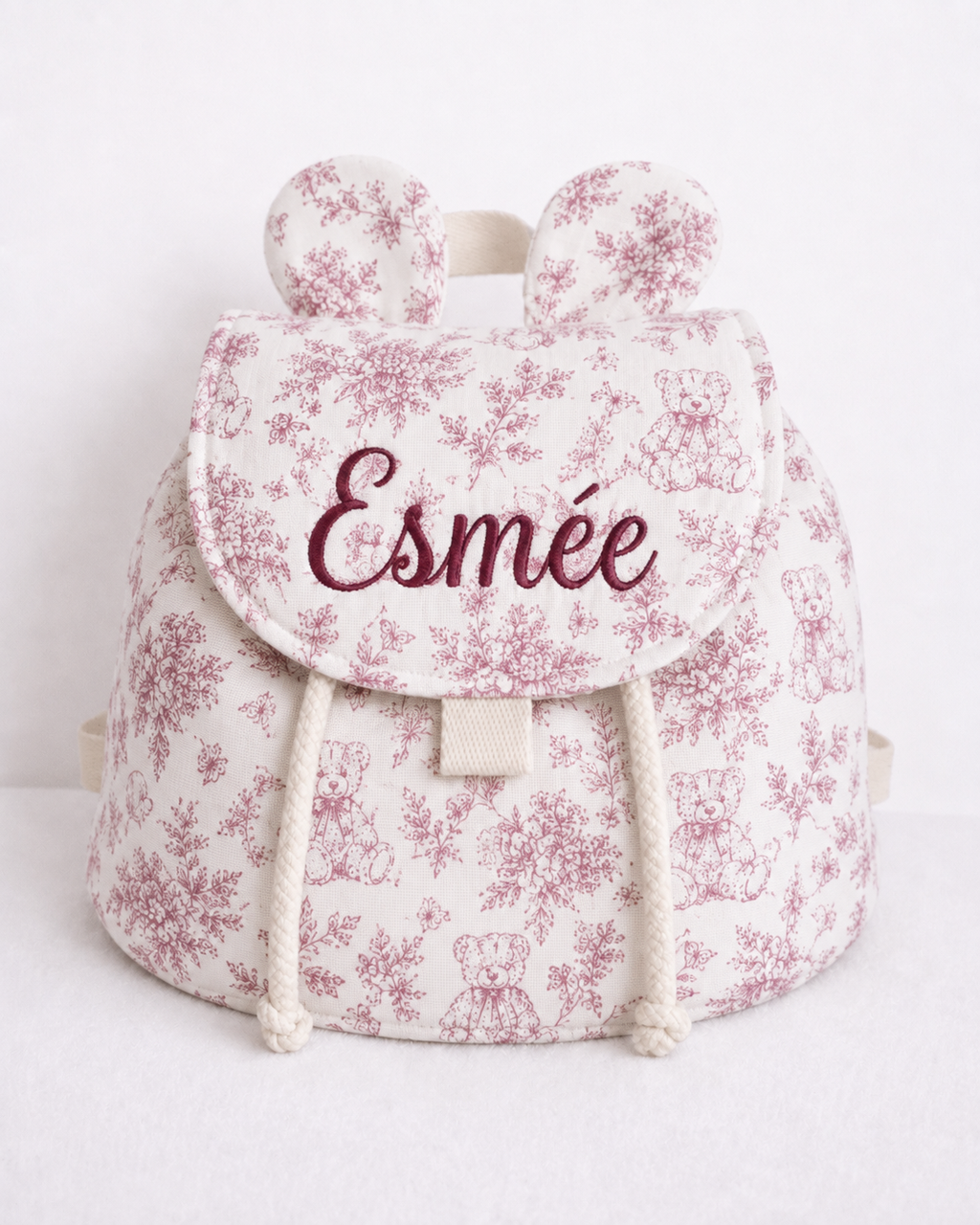 Sac à dos personnalisé enfant – Collection Rêve d'Ourson