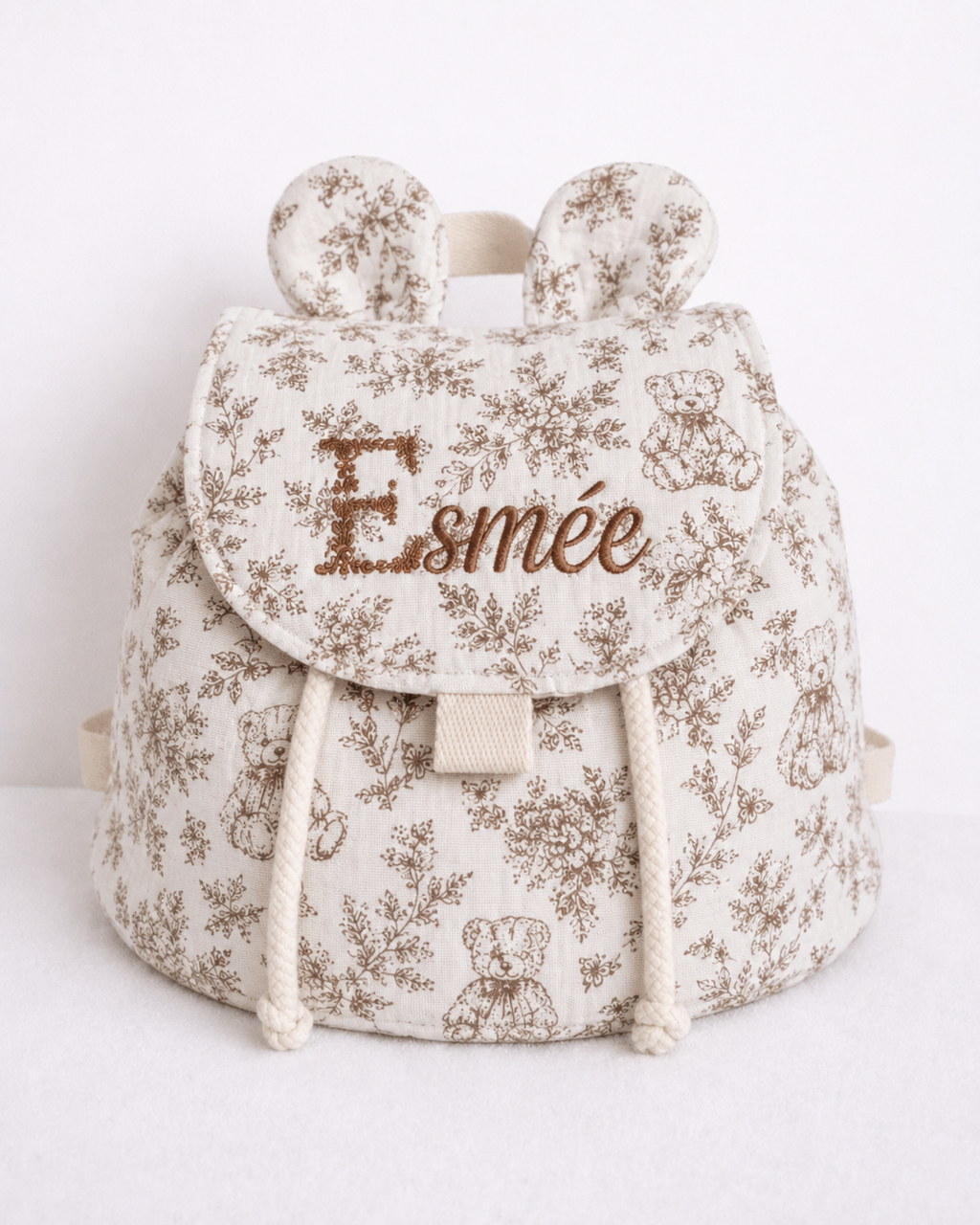Sac à dos personnalisé enfant – Collection Rêve d'Ourson